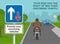 Safe driving tips and traffic regulation rules. Close-up of british \\\