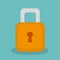 safe padlock icon