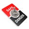 Safe toggle switch