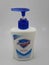 Safeguard pure white antibacterial handwash bottle in Manila, Philippines