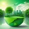 Safeguarding the Green City Concept with and Paper