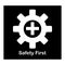 Safety first icon