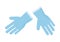 Safety hand gloves icon, protective ppe wear. Vector illustration