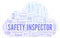 Safety Inspector word cloud.