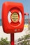 Safety life buoy in red case in Saudi Arabia