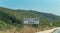 Safety Ramp Alert Sign On Mountainous Australian Highway