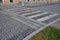 Safety ramp for slowing down traffic to a residential street where children play and it is necessary to strictly limit the speed o