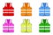 Safety reflective vest icon sign flat style design vector illustration.