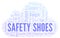 Safety Shoes word cloud.