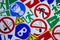 Safety signs and symbols