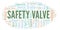 Safety Valve word cloud.