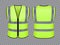 Safety vest jacket, security, worker uniform wear