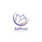 Saffron logo icon vector design template