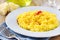 Saffron risotto