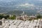 Sagalassos ruins is an archaeological site, Acient city acropolis historical castle stairs.