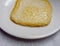 `saganaki` Greek fried goat cheese traditional ethnic plate close up