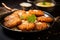 Sago delight Sabudana wada or vada, a classic Indian snack