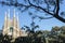 Sagrada Familia church in Barcelona - Catalonia - Spain