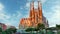 Sagrada Familia, Time lapse - Barcelona