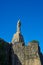 The Sagrado Corazon statue in San Sebastian, Guipuzcoa. Spain.