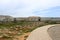 Sagres fortress in rugged terrain