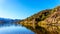 Saguaro Lake and the surrounding mountains in Arizona