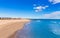 Sagunto beach in Valencia in sunny day in Spain