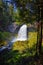 Sahalie Koosah Tamolitch falls on McKenzie river, Williamette National Forest, Cascade Mountains, Oregon.