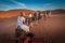 Sahara desert camels trekking tours with berbers adventure dromadaires riding and berber guiding excursion