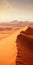 Sahara Desert At Sunset: A Photorealistic Commercial Imagery