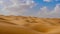 Sahara Desert, Tembaine, Tunisia. Typical landscape.