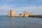 Saida Crusader Castle in the sea, Lebanon