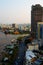 Saigon sunset - Bach Dang river - Sky bar view