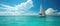 Sail Away White Yacht Glides On The Turquoise Caribbean Sea