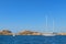 Sail boat for Excursion at the coast from Corsica