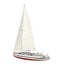 Sail Boat Isolated