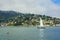 Sail Boat in Richardson Bay Sausalito