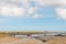 Sail boats in a harbor in Brancaster Staithe