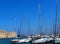 Sail Boats In Harbour In Heraklion Crete Greece