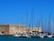 Sail Boats In Harbour In Heraklion Crete Greece