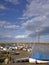 Sail boats at Morston Quay Norfolk