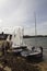 Sail boats North Berwick Scotland UK