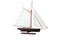 Sail ship isolated