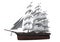 Sail Ship Isolated