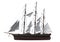 Sail Ship Isolated