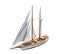 Sail Ship Isolated