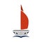Sail Yacht Icon