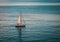 Sailboat in Adriatic Sea