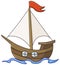 Sailboat cartoon