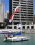 Sailboat on the Chicago River #1